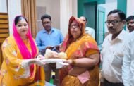 चेयरपर्सन फात्मा रज़ा ने सेवानिवृत्त सफाई कर्मचारी को दी विदाई