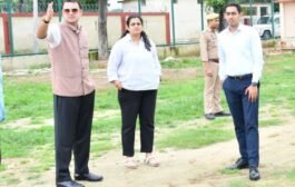 डीएम व एसएसपी ने स्पोर्ट्स स्टेडियम का किया निरीक्षण