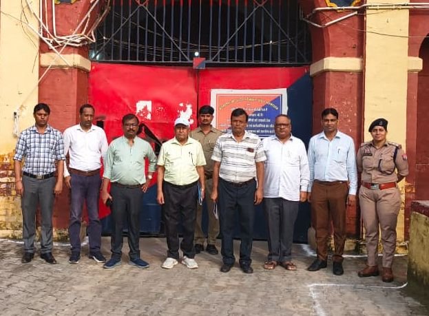 सुरक्षित बचपन समिति ने जिला कारागार का किया निरीक्षण