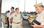 डीएम-एसएसपी ने कछला घाट का किया निरीक्षण