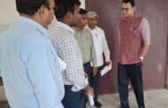 ईवीएम व वीवीपैट वेयरहाउस का किया बाहय निरीक्षण