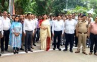 विकास भवन में सीडीओ ने किया ध्वजारोहण