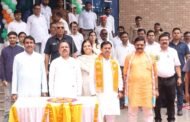 केन्द्रीय राज्यमंत्री ने ध्वजारोहण कर दी स्वतंत्रता दिवस की शुभकामनाएं