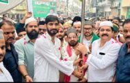 सांसद आदित्य यादव ने किया अकीदतमंदों का इस्तकबाल