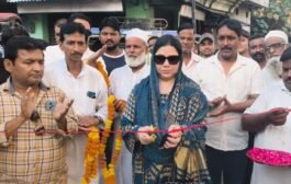 विकास कार्यों का चेयरपर्सन फात्मा रज़ा ने किया उद्घाटन