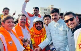बदायूं पहुंची सेवा संकल्प यात्रा, जगह-जगह हुआ स्वागत