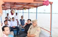 जिलाधिकारी ने बाढ़ प्रभावित क्षेत्रों का किया स्थलीय निरीक्षण