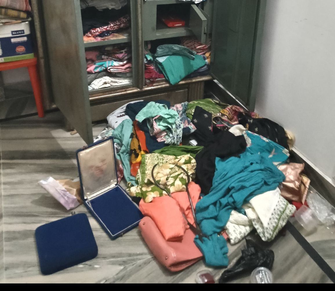 ककराला: सीसीटीवी में दिखा संदिग्ध, बंद मकान से जेवर-नकदी चोरी