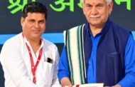 अमरनाथ यात्रा में सेवा के लिए संजय पाराशरी तीसरी बार सम्मानित