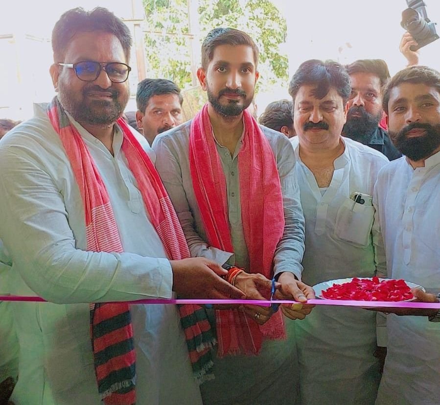 नगर कार्यालय उद्घाटन के साथ सपा ने दिखाई संगठन की ताकत